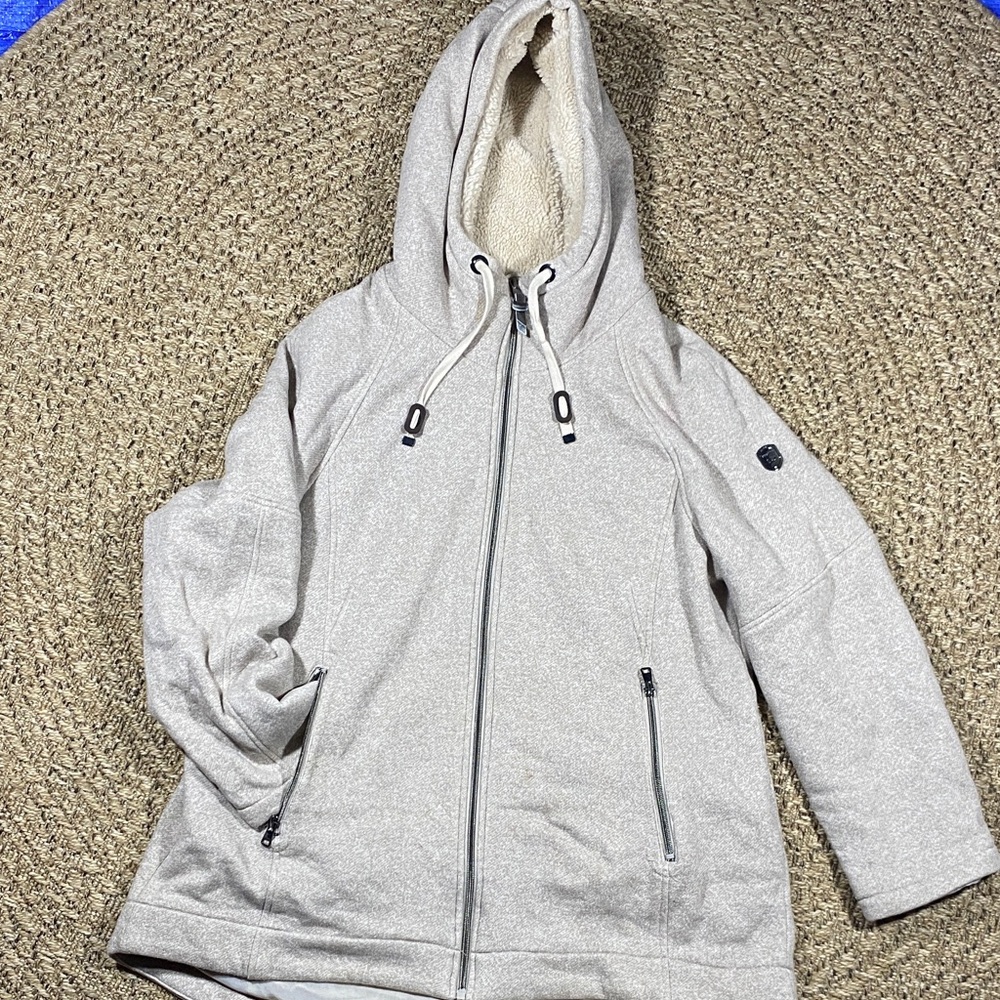 1 Madison Gray Hooded Jacket